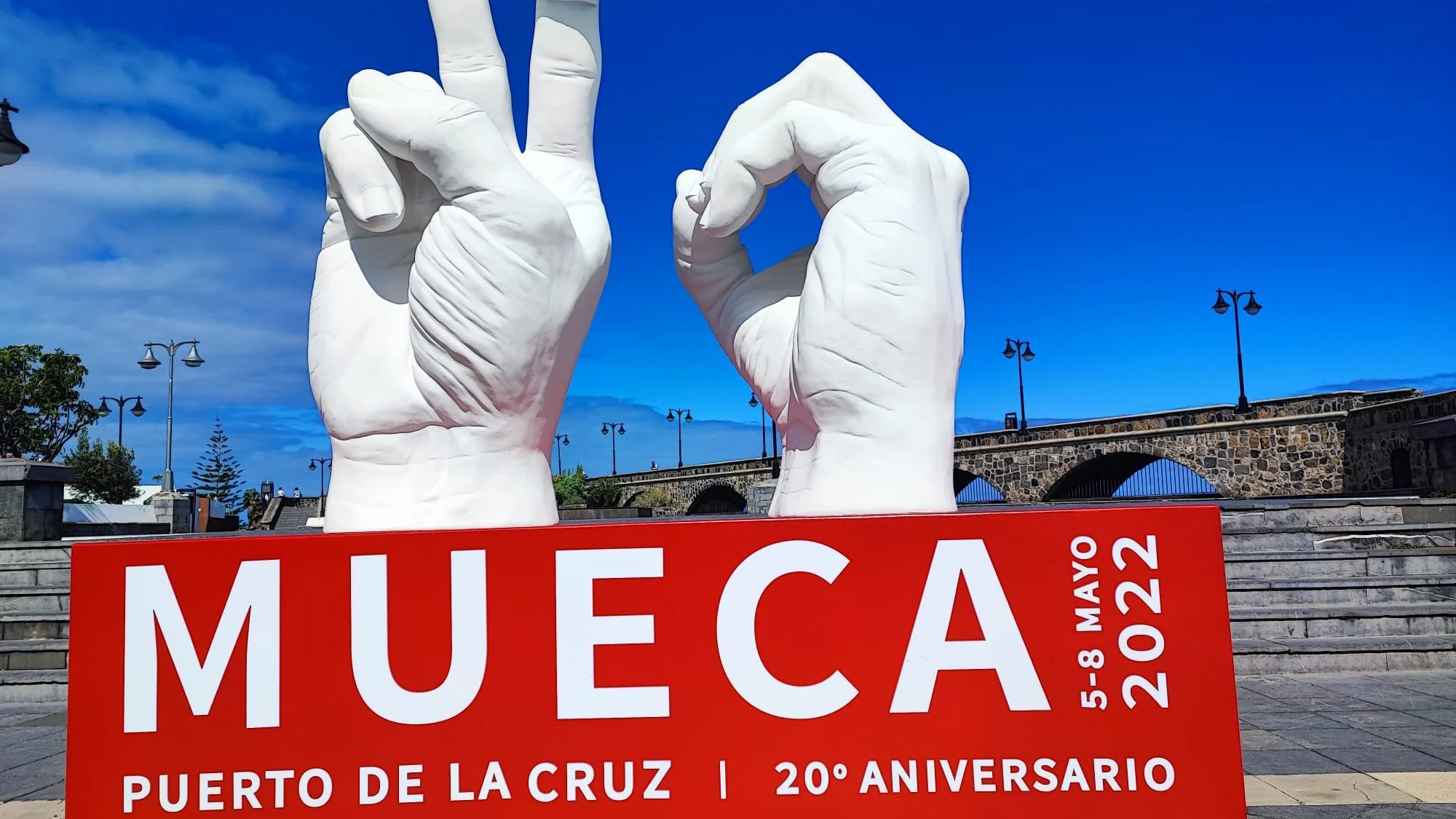 Mueca en Puerto de la Cruz
