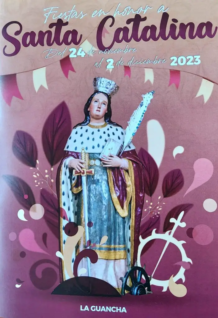 Programa de Actos y Eventos de las Fiestas de Santa Catalina en La Guancha 2023