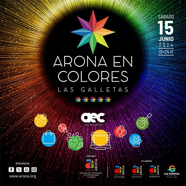 Evento Arona en Colores 2024