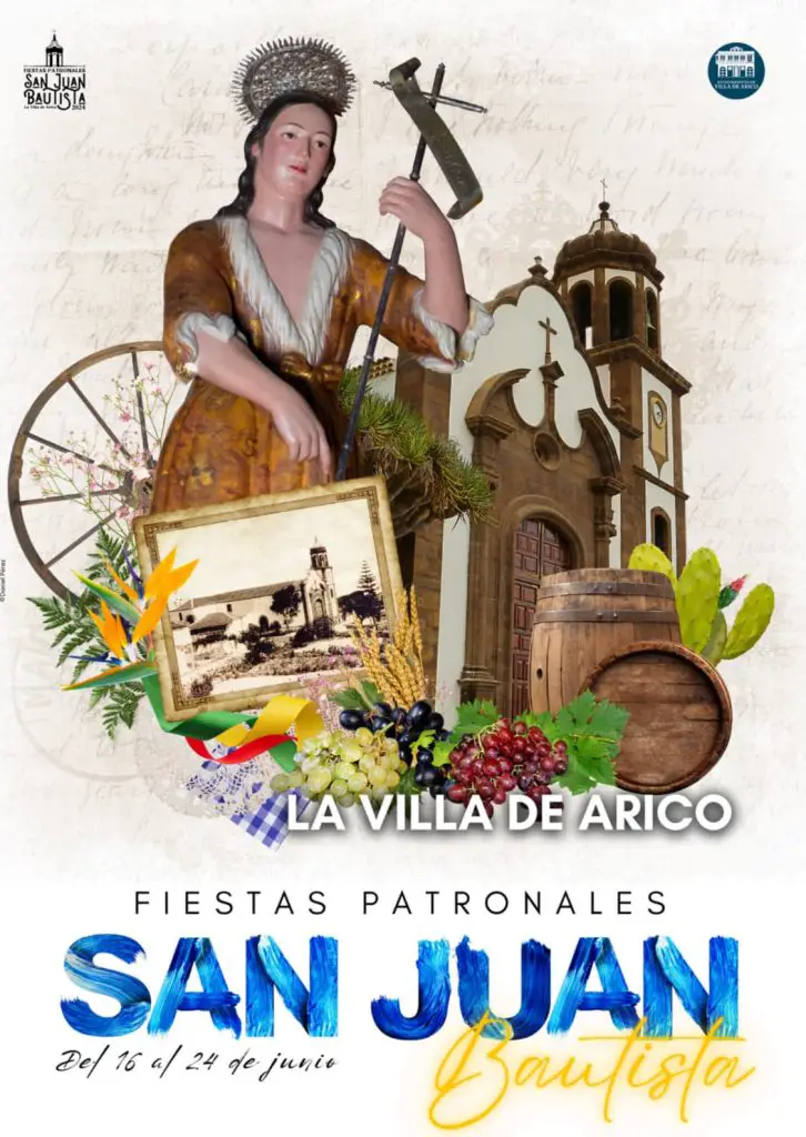 Fiestas Patronales de San Juan Bautista 2024 en la Villa de Arico