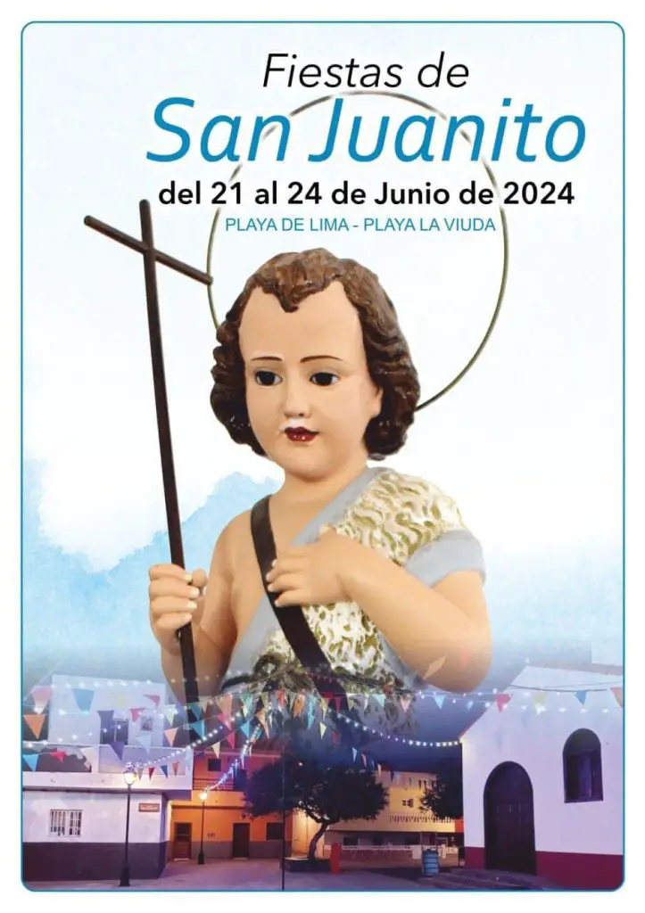 Fiestas de San Juanito en Playa de Lima 2024 Arafo. Programación con fechas y horarios de los principales eventos y actividades