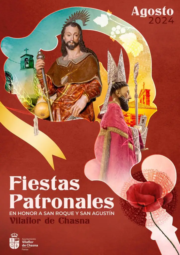 Programa de Eventos y Actividades de las Fiestas Patronales de Vilaflor de Chasna.  Del 10 al 31 de agosto se celebran las festividades